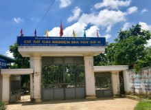 Named thăm Trung tâm chữa bệnh -GD- LĐXH số 2 tỉnh Hoà Bình